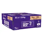 21 x Cadbury Dairy Milk Chocolate Bar 110g – Full Box - Image 3