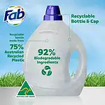 Fab Fresh Frangipani Front and Top Loader Laundry Liquid Detergent 4 Litre - Image 6