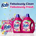 Fab Fresh Frangipani Front and Top Loader Laundry Liquid Detergent 4 Litre - Image 3