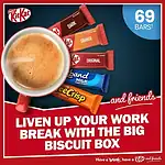 Nestlé Kitkat and Friends Big Biscuit Box | 69 x Chocolate Biscuit Bars 1.357kg - Image 6