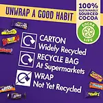 Cadbury Heroes Chocolate Bulk Sharing Box, Milk Chocolates Individually Wrapped, 2 Kg (Pack of 3) - Image 3