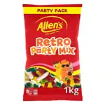 Allen's Retro Party Mix Lollies 1 kg