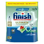Finish Powerball Ultimate Brilliant Clean and Shine All-in-1 Dishwasher Tablets, Pack of 80