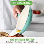 GreenLife Soft Grip Healthy Ceramic Nonstick 23 Piece - Image 3